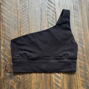 Lululemon one shoulder workout top